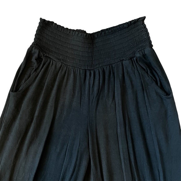 Mossimo Supply Co., Flowy Smocked Pants, Size XS - Picture 2 of 5